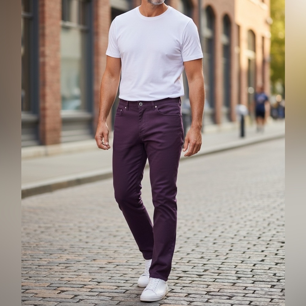 MJ319 Men’s TED BAKER London Designer Business Casual Pants 30R 30x32